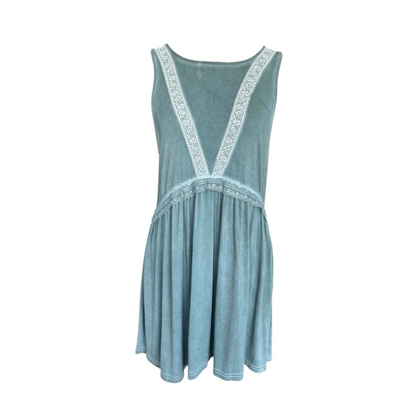 POL Babydoll style Too with lace trim and sexy tie up back size small - Picture 1 of 8